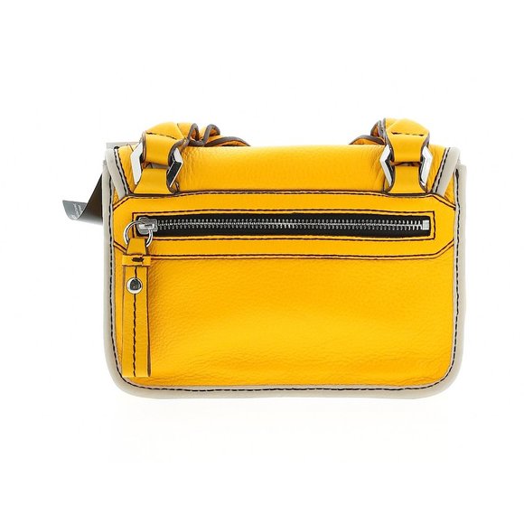 Oryany yellow and grey leather crossbody bag - Picture 2 of 12